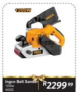 Ingco 1200W Belt Sander 44202