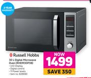 Russell Hobbs 30L Digital Microwave Oven RHEM30P3B