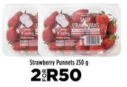 Strawberry Punnets-For 2 x 250g