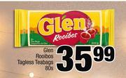 Glen Rooibos Tagless Teabags-80s