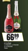 J.C.Le Roux Le Domaine, La Chanson Or La Fleurette-750ml Each