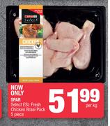 Spar Select ESL Fresh Chicken Braai Pack 5 Piece-Per Kg