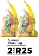 Summer Pear Thriftpacks-For 2x 1kg