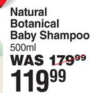 Pigeon Natural Botanical Baby Shampoo-500ml