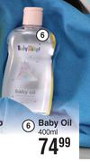 Baby Things Baby Oil-400ml
