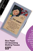 Palladio Rice Paper Oil-Absorbing Blotting Tissues