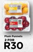 Plum Punnets-For 2