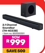JVC 2.1 Channel Soundbar TH-N333B