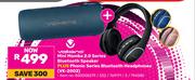 Volkano Mini Mamba 2.0 Series Bluetooth Speaker + Phonic Series Bluetooth Headphones VK-2002