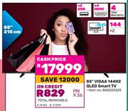 Hisense 85" (215cm) Vidaa 144Hz QLED Smart TV