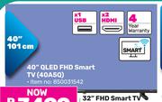  Hisense 32" FHD Smart TV 32A5Q