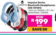 Volkano Impulse Series Bluetooth Headphones-Each