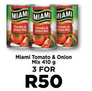 Miami Tomato & Onion Mix-For 3 x 410g