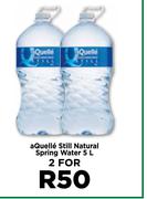Aquelle Still Natural Spring Water-For 2 x 5L