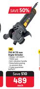 CAT 750W 115mm Angle Grinder CAT DX371