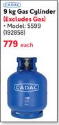 Cadac 9Kg Gas Cylinder 5599