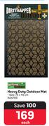 Dirttrapper Outdoor Heavy Duty Outdoor Mat