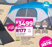 Campmaster 10 Person Instant Cabin UNS18427305