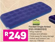Campmaster Flocked Single Airbed F03-910B031D3