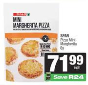 Spar Pizza Mini Margherita-8s Each