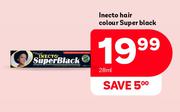 Inecto Hair Colour (Super Black)-28ml
