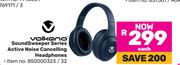Volkano Sound Sweeper Series Active noise Cancelling Headphones-Each