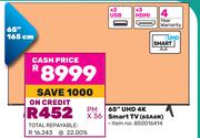 Hisense 165cm (65") UHD 4K Smart TV 65A6N