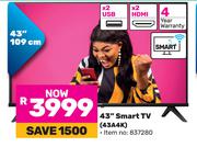 Hisense 109cm (43") Smart TV 43A4K