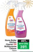 Home Butler Kitchen Cleaner Kitchen Or Multipurpose Cleaner 750ml-Each