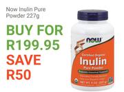 Now Inulin Pure Powder-227g