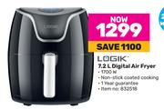 Logik 7.2L Digital Air Fryer