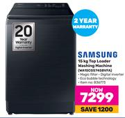 Samsung 15Kg Top Loader Washing Machine WA15CG5745BVFA