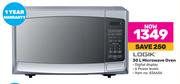 Logik 30L Microwave Oven