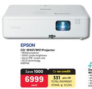 Epson CO-WX01/W01 Projector