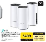 TP-Link Deco M4 Whole Home Mesh WiFi System 3 Pack AC1200