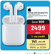 Apple Air Pods With Charging Case
