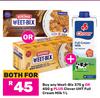 Bokomo Weet Bix 375g Or 450g Plus Clover UHT Full Cream Milk 1L-For Both 