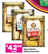 Ouma Rusks Assorted-500g Each