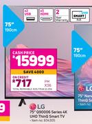 LG 75"(190cm) Q90006 Series 4K UHD ThinQ Smart TV