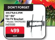 Ultra-Link 55"-90" Tilt TV Bracket TMTP5090-Each
