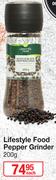 Lifestyle Food Pepper Grinder-200g