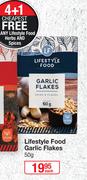 Lifestyle Food Garlic Flakes-50g