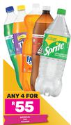 Soft Drinks Assorted-For Any 4 x 1.5Ltr