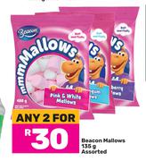 Beacon Mallows Assorted-For Any 2 x 135g