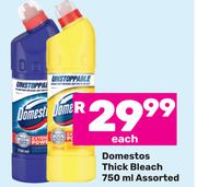 Domestos Thick Bleach Assorted-750ml Each
