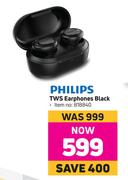 Philips TWS Earphones Black