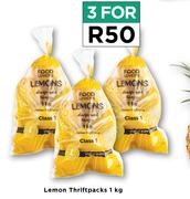 Lemon Thriftpacks-For 3 x 1kg