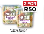 Fruit Stop Breakfast Blend Fruit Cups-For 2