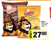 Simba Potato Chips Assorted-For Any 2 x 120g