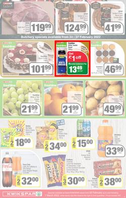 KWIKSPAR EASTERN CAPE : Grand Cash Giveaway (22 February - 07 March 2022) | Valid In Abbotsford, Beacon Isle, Beetlestone, Burt Drive, Butterworth, Cambridge West, Colchester, Dhaysons, East End, page 3